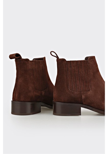 Kahve Deri Kadın Klasik Bot fırsatları