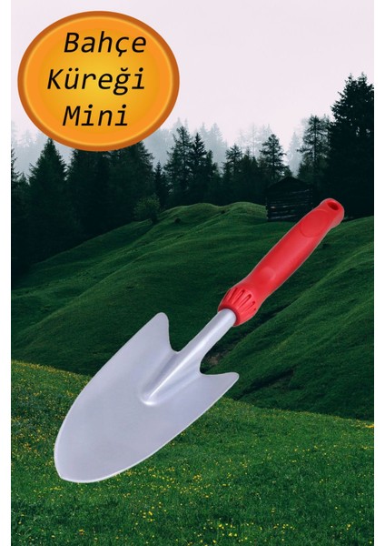 Maxgarden Bahçe Küreği Mini El Küreği Fide Çiçek Toprak Kürek 34 cm 13.5'' Mft.