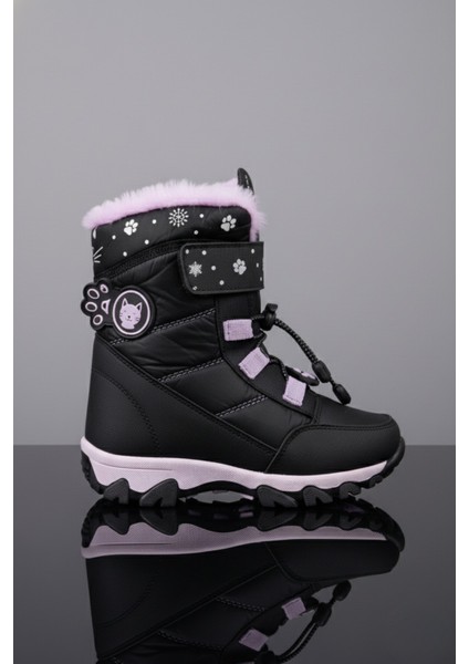 Ragyer Içi Kürklü Bağcıklı ve Cırtlı Kız Çocuk Bot modelleri