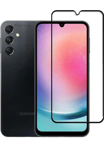 Samsung Galaxy A54 Uyumlu Tam Kaplayan Darbeye Dayanıklı Kırılmaz Cam Seramik Ekran Koruyucu