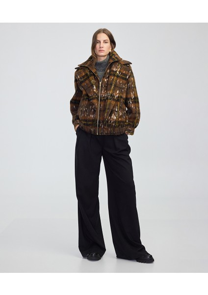 Varak Baskılı Ekose Desen Kaban IW6250008052021 fırsatları