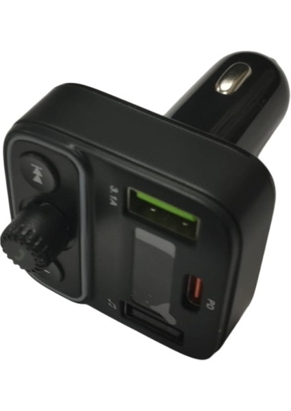 Multifunction Wireless P23 20W 3A Araç Bluetooth Bt 5.3 Çağrı Alıcısı Transmitter Mp3 Player