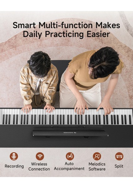DDP-200 Pro Dijital Piyano (Siyah) indirimleri