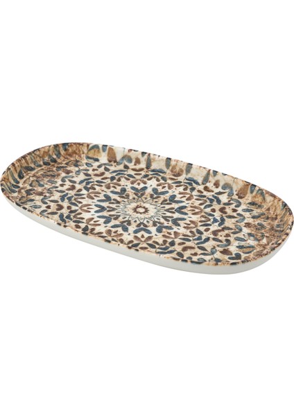 Ephesus Düz Kayık Tabak 25CM