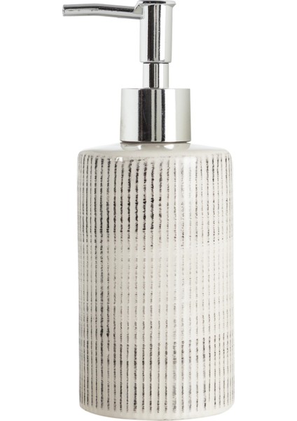 Lınea 5'li Kutulu Banyo Seti Modern Tasarım Seramik Aksesuarlar Şık Beyaz