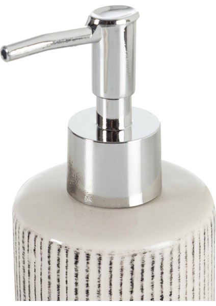 Lınea 5'li Kutulu Banyo Seti Modern Tasarım Seramik Aksesuarlar Şık Beyaz