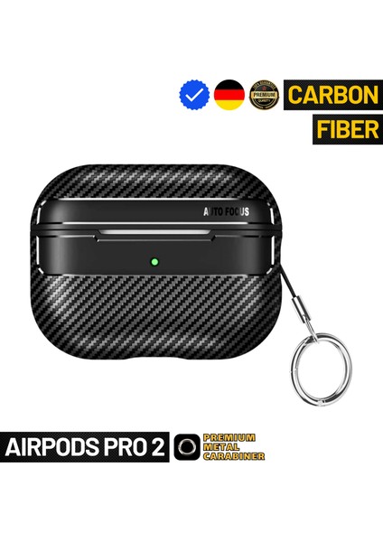 Pro 2. Nesil Uyumlu Karbon Fiber Hybrid Polymer Technology Premium Kulaklık Kılıfı