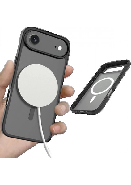 Apple iPhone 17 Air Jota Magsafe Kapak - Siyah fırsatları