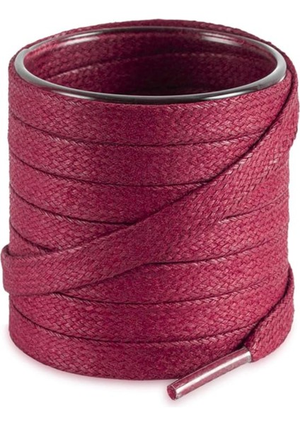 120 cm Yassı Mumlu Ayakkabı Bağcığı, Casual, Bot, Klasik ve Spor Ayakkabılar İçin Bağcık, 1 Çift