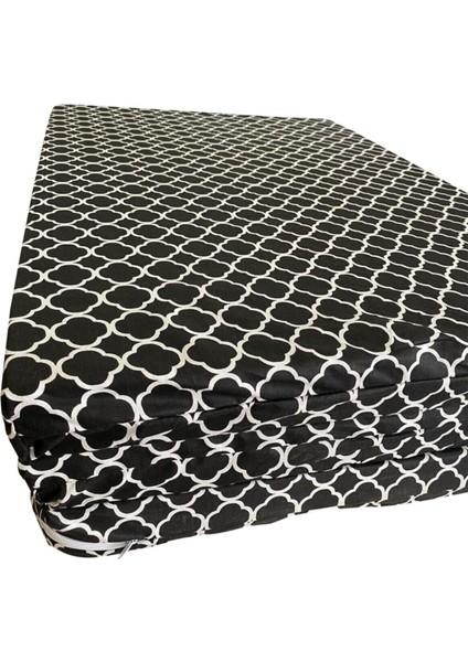 Katlanır Yatak Yer Yatağı Sünger Yatak Taşınabilen Tek Kişilik 80X180 Kara Çatı 6 cm fırsatları