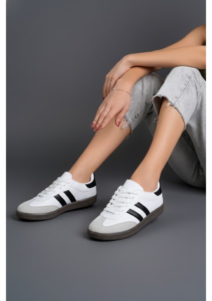 Dorgo Kadın Günlük Bağcıklı Yürüyüş Koşu Sneaker Spor Ayakkabı