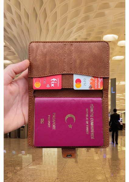 Esther Tasarım Kartvizitlikli Cüzdan & Pasaport & Ruhsat Kılıfı Unisex fırsatları