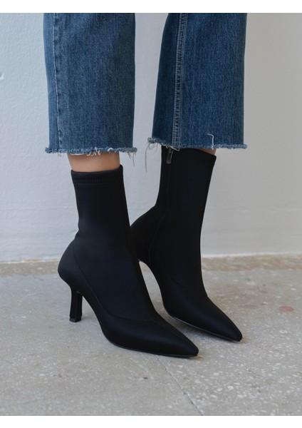 Dina Streç Siyah Scuba Bot fiyatları