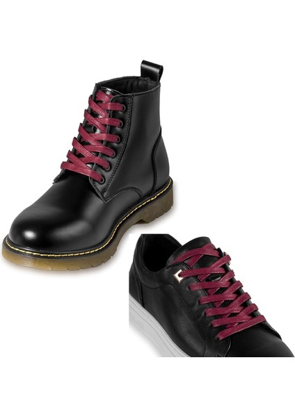 100 cm Yassı Mumlu Ayakkabı Bağcığı, Casual, Bot, Klasik ve Spor Ayakkabılar İçin Bağcık, 1 Çift fiyatları