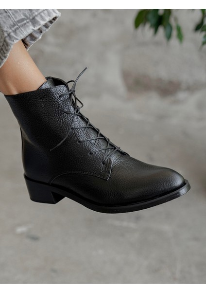 Moli Siyah Hakiki Deri Kadın Bot modelleri