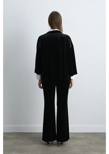 Kadife Kimono - Siyah fırsatları