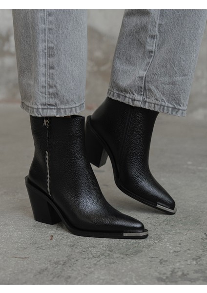 Devin Siyah Hakiki Deri Kadın Bot fiyatları