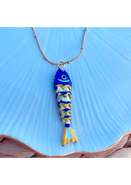 Balık Model Çelik Kolye fiyatları