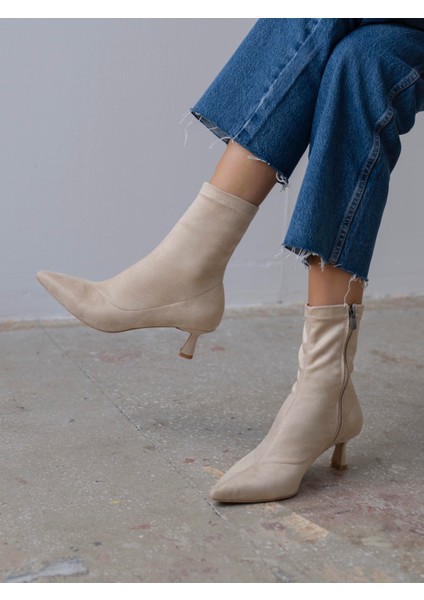 Bobby Streç Bej Süet Bot modelleri