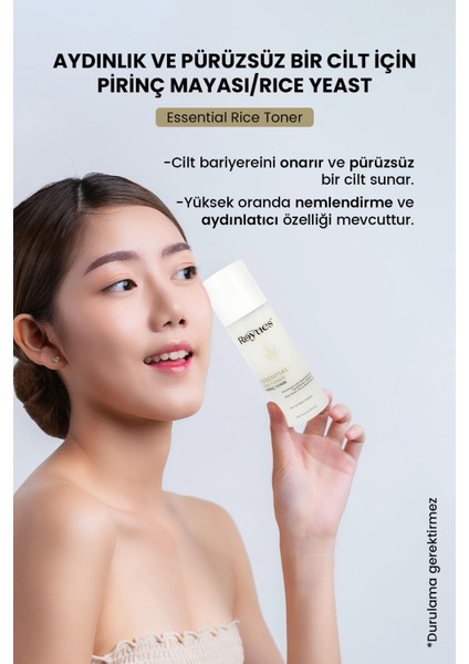Aydınlatıcı, Leke Karşıtı, Cilt Tonu Eşitleyici ve Parlatıcı Pirinç Özlü Tonik Rice Toner 200ML fiyatları