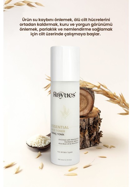 Aydınlatıcı, Leke Karşıtı, Cilt Tonu Eşitleyici ve Parlatıcı Pirinç Özlü Tonik Rice Toner 200ML modelleri