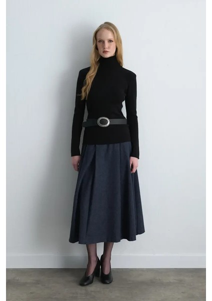 Balıkçı Yaka Basic Triko - Siyah fırsatları