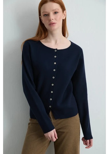 Viskon Triko Hırka - Lacivert modelleri