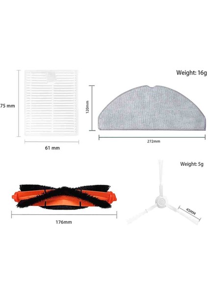 Xiaomi S20 Modeli Uyumlu Yedek Parça Mop Paspas modelleri