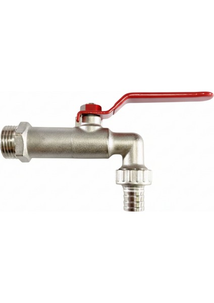 Küresel 1/2 Rekorlu Krom Bahçe Musluğu Korozyona Dayanıklı Rekorlu Tam Geçişli Bahçe Musluğu fiyatları