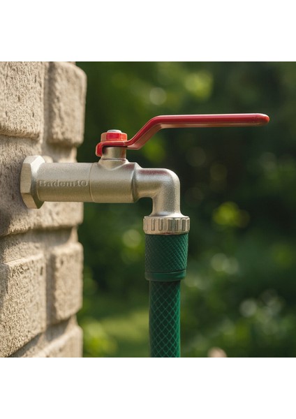 Küresel 1/2 Rekorlu Krom Bahçe Musluğu Korozyona Dayanıklı Rekorlu Tam Geçişli Bahçe Musluğu fırsatları