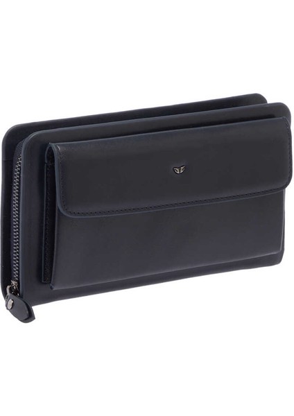 Lacivert Hakiki Deri Erkek Portföy Çantası - S1PC00021242-H86