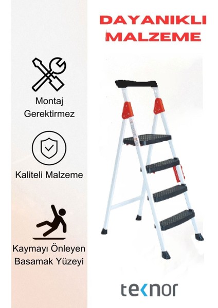 Extreme Plastik Basamaklı Metal Merdiven indirimleri