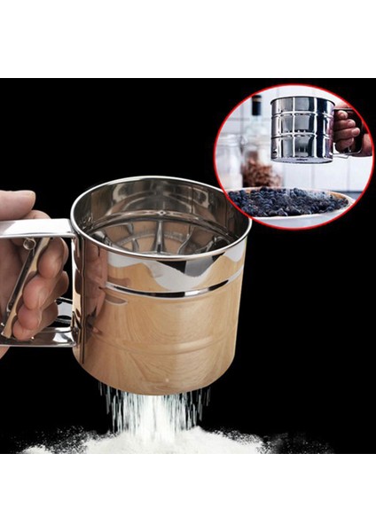 Metal Paslanmaz Elek Mandallı Un Eleği indirimleri