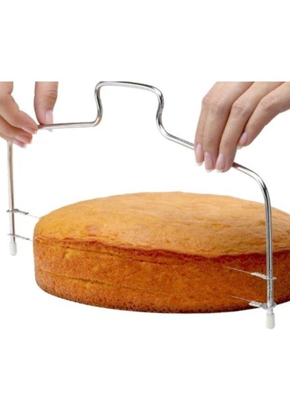 Paslanmaz Pasta Kek Kesme Testeresi 32 cm