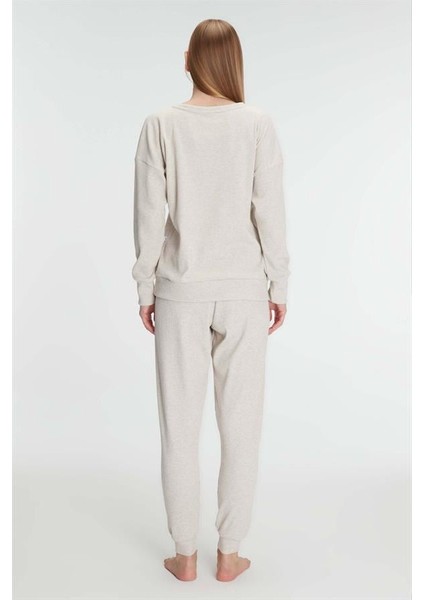 Arias Closet Yeni Sezon Kışlık Pamuklu Uzun Kol Pijama Takımı modelleri
