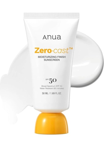 - Zero-Cast Moisturizing Finish Sunscreen(Suya Dayanıklı Güneş Kremi)