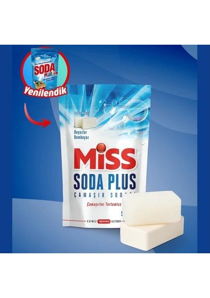 Miss Soda Plus 500 gr x 4 Adet fiyatları