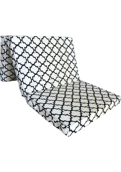 Katlanır Yer Yatağı ve Tek Kişilik Sünger Katlanır Minder Yatak 90X190X10 Cm-Alaçatı