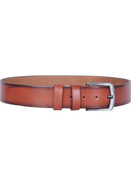 Leat Taba %100 Deri Erkek Kot Kemer