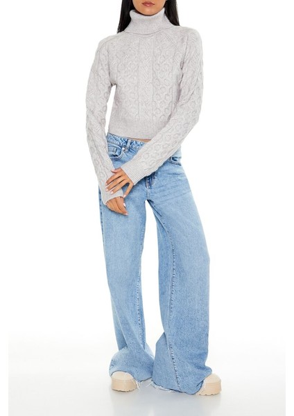 Örgü Yüksek Yaka Kazak fırsatları