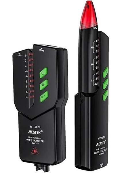 WT-58DL Kablo Test Cihazı (Fiberoptik Kablo Dahil)