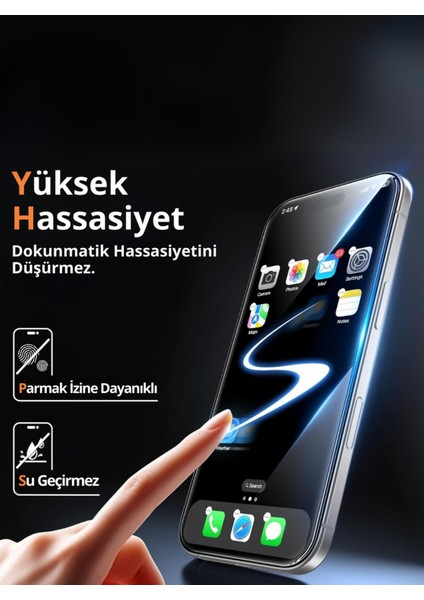 (Guard Tam) iPhone 17 Air Uyumlu Tam Kaplayan Guard Serisi Temperli Cam Ekran Koruyucu modelleri