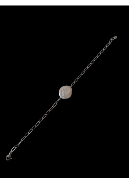 Doğal Barok Inci, Ataç Form Çelik Zincirli Bileklik fırsatları