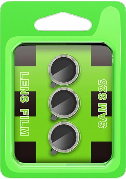 Samsung Galaxy S25 Plus Raze Metal Kamera Lens - Lacivert-Mavi