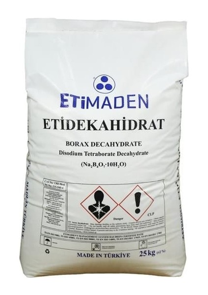 Boraks Dekahidrat 25 kg .