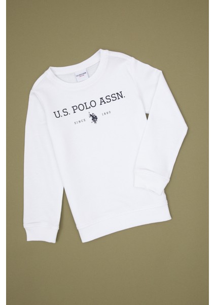 Erkek Çocuk Beyaz Sweatshirt 50313900-VR013