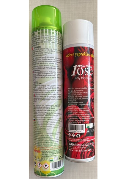 Yaprak Parlatıcı Sprey 750 ml & Gül Kokusu Rose Only For Rose 2'li Avantaj Paketi fiyatları