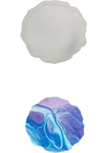 Epoksi Silikon Kalıp Magnet Güneş 8 cm modelleri