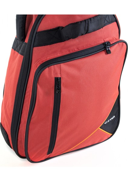Premium 20 mm Akustik Gitar Gig Bag (Kırmızı)