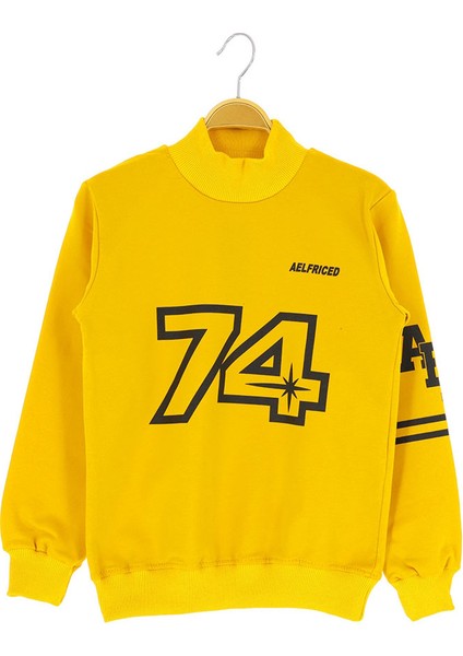 Erkek Çocuk Sweatshirt Baskılı 2 Ip Şardonlu